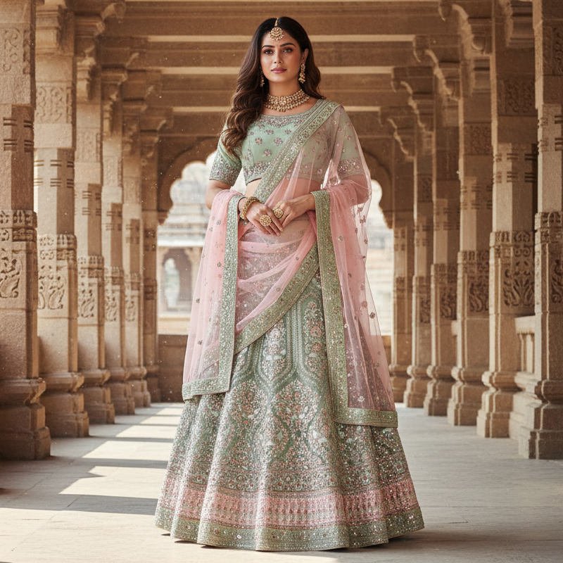 HashtagTrending Fashions Designer Lehenga Choli for Wedding, Engagement and Party