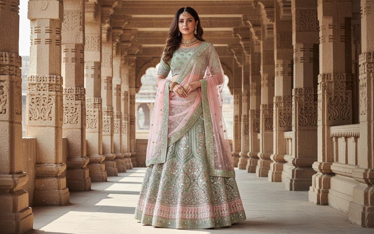 HashtagTrending Fashions Designer Lehenga Choli for Wedding, Engagement and Party
