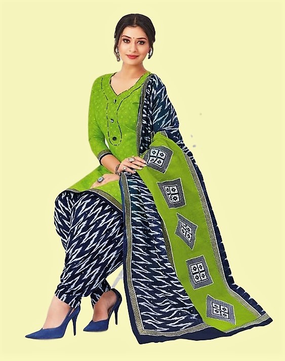 HashtagTrending Fashions cotton printed dress material for summer wear