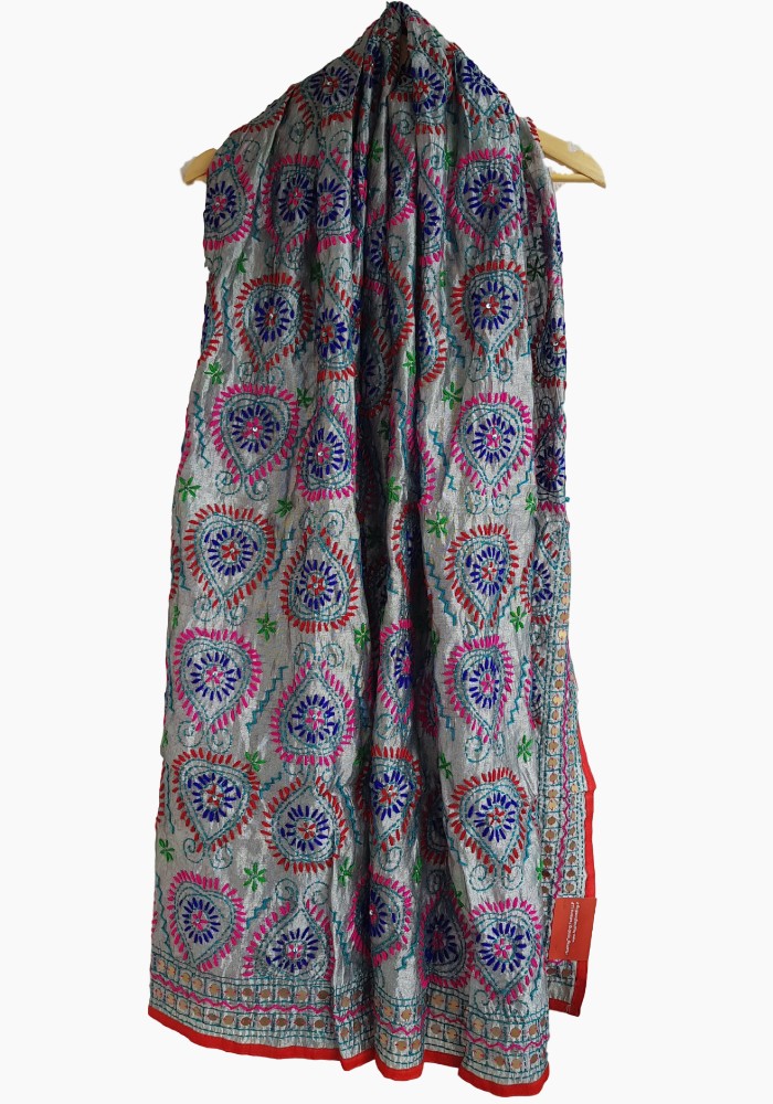 HashtagTrending Fashions Heavy Phulkari Dupatta for Women - Image 2