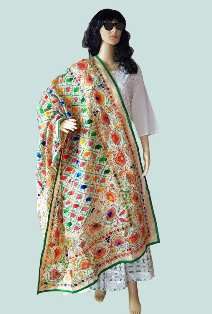 HashtagTrending Fashions  Heavy Phulkari Dupatta for Women