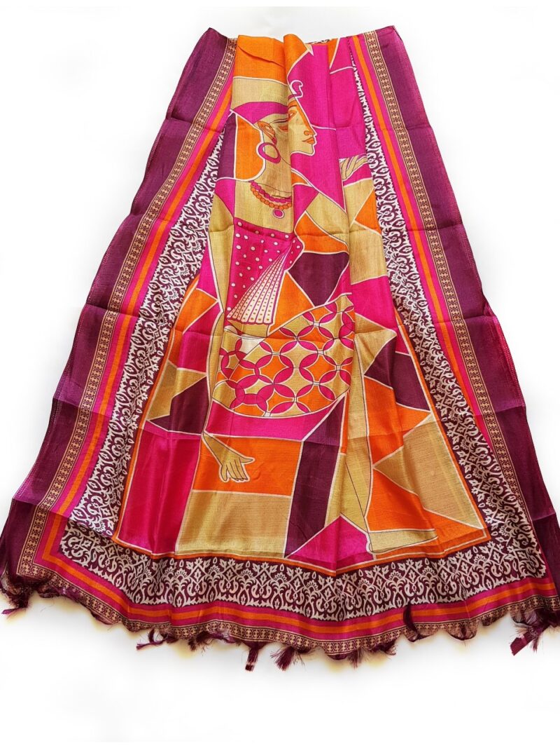 HashtagTrending Fashions Khadi Silk Dupatta