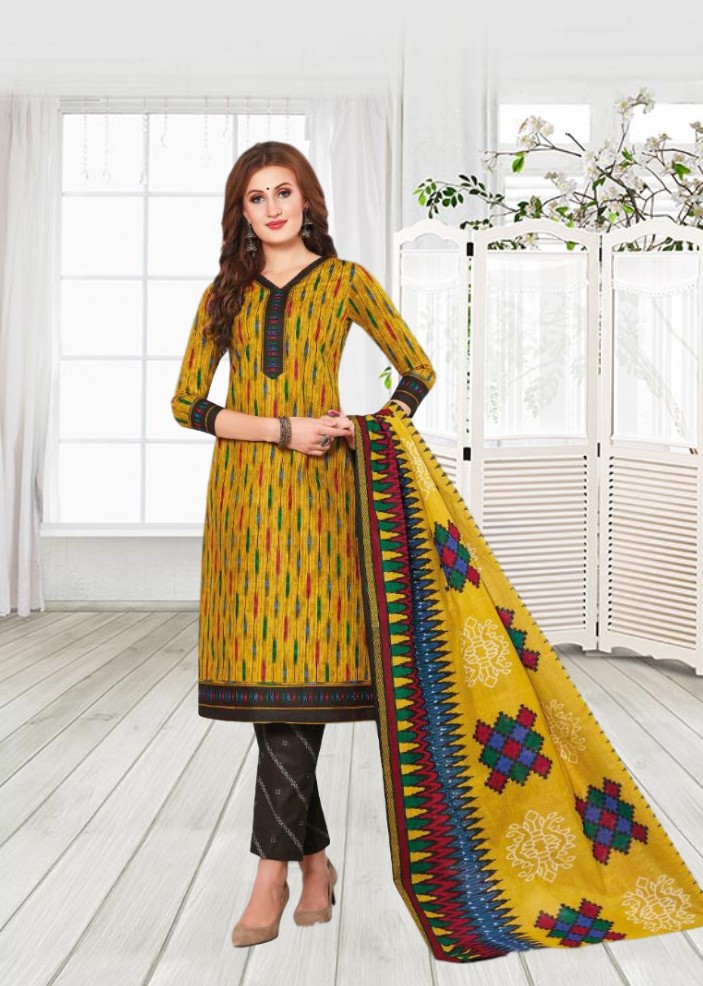 HashtagTrending Fashions cotton printed dress material for summer wear