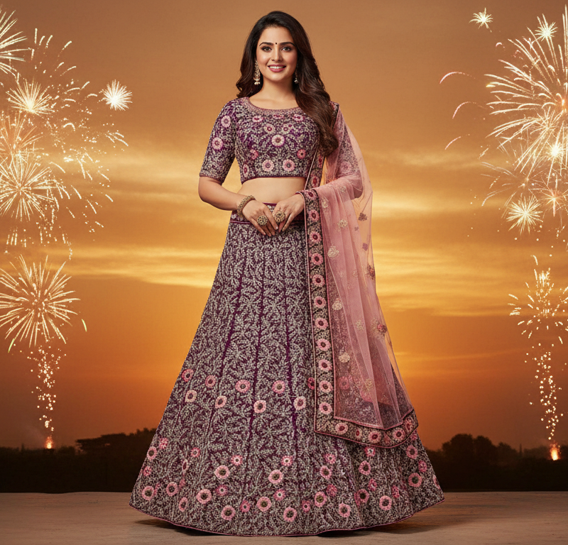 HashtagTrending Fashions Designer Lehenga Choli for Party wear