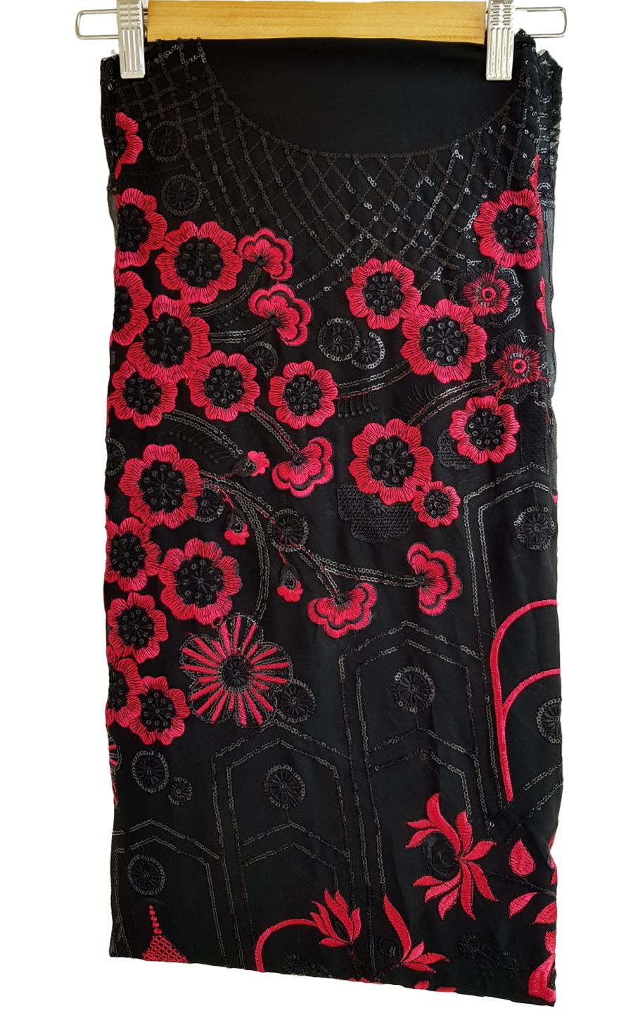 HashtagTrending Fashions Women Georgette dress material with Heavy Embroidery - Image 5