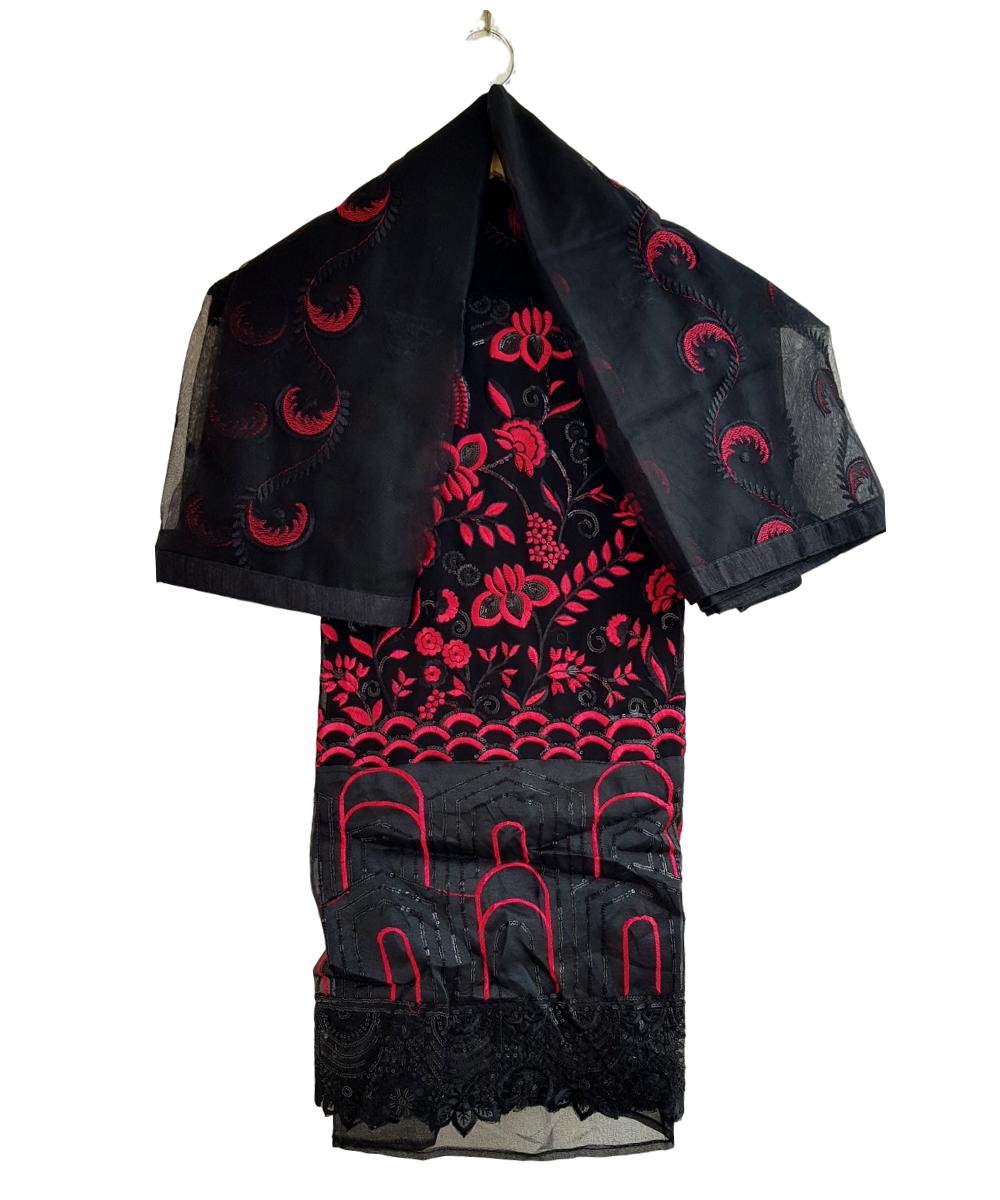 HashtagTrending Fashions Women Georgette dress material with Heavy Embroidery - Image 6