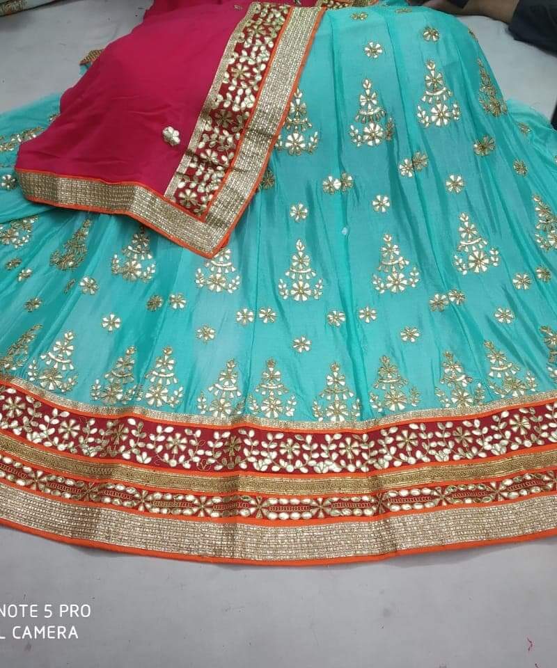HashtagTrending Fashions Semi stitched Lehenga Choli for Party and Wedding