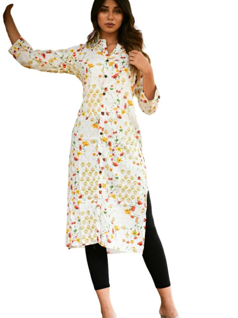 HashtagTrending Fashions Womens Stitched Rayon Kurti