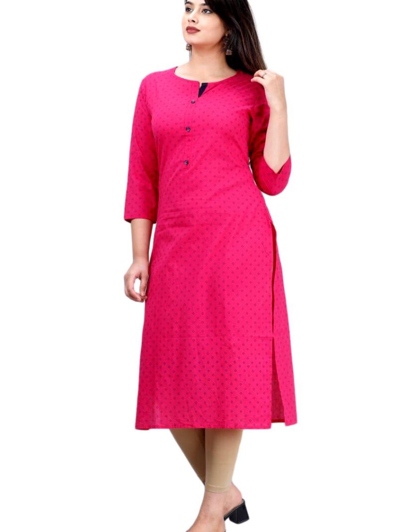 HashtagTrending Fashions Womens Stitched Cotton Kurti