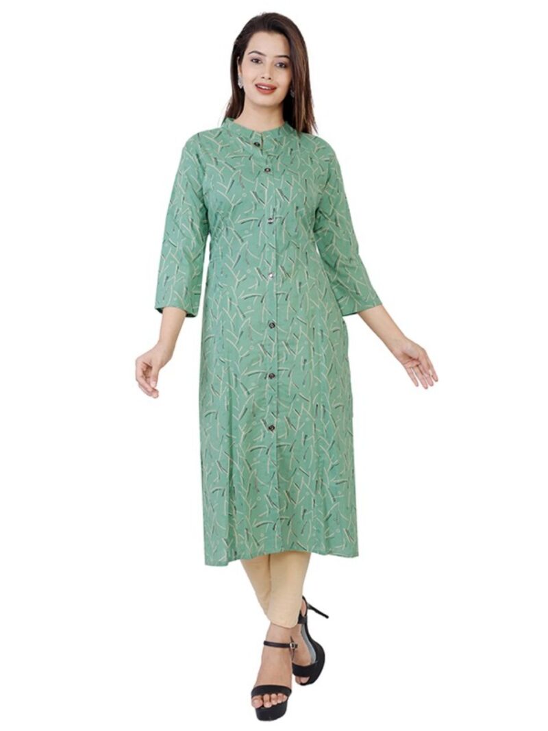 Women's Stitched Cotton Kurta