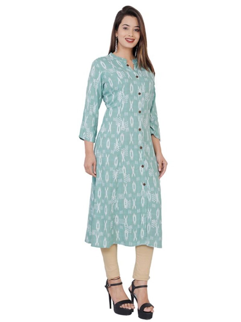 Women's Stitched Cotton Kurta