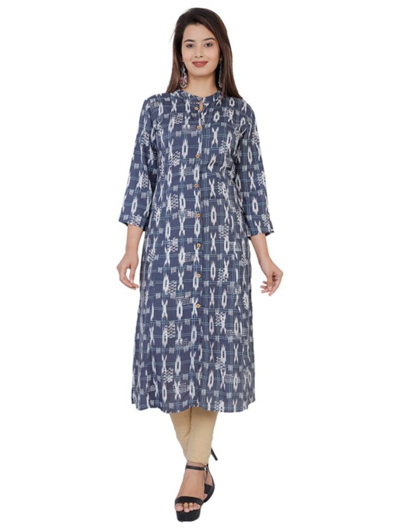 Women's Stitched Cotton Kurta