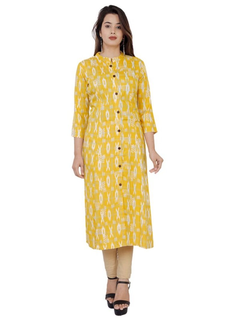 Women's Stitched Cotton Kurta