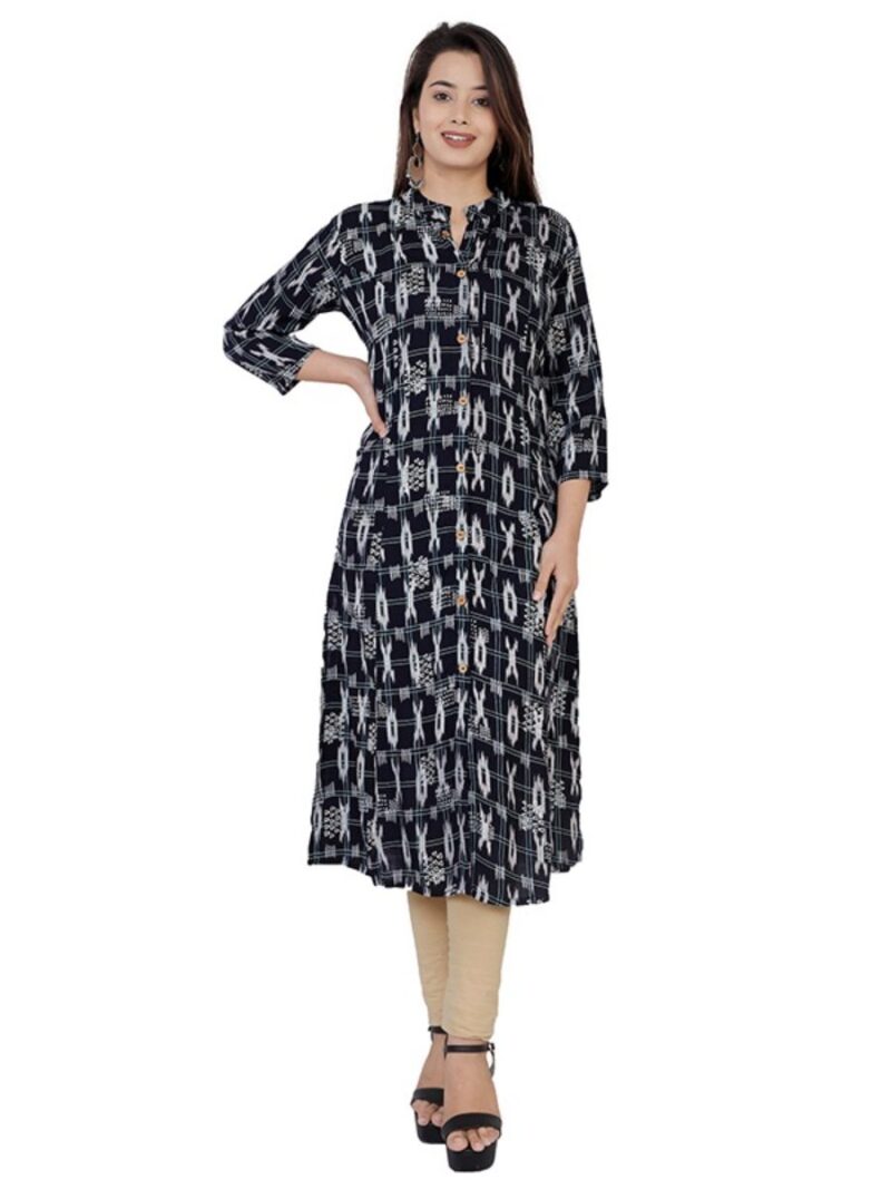 Women's Stitched Cotton Kurta