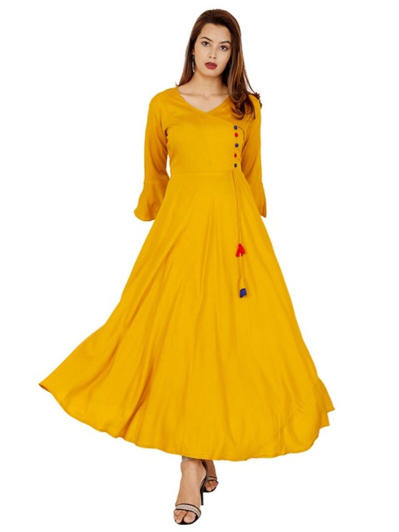 Women's Stitched Rayon Kurta