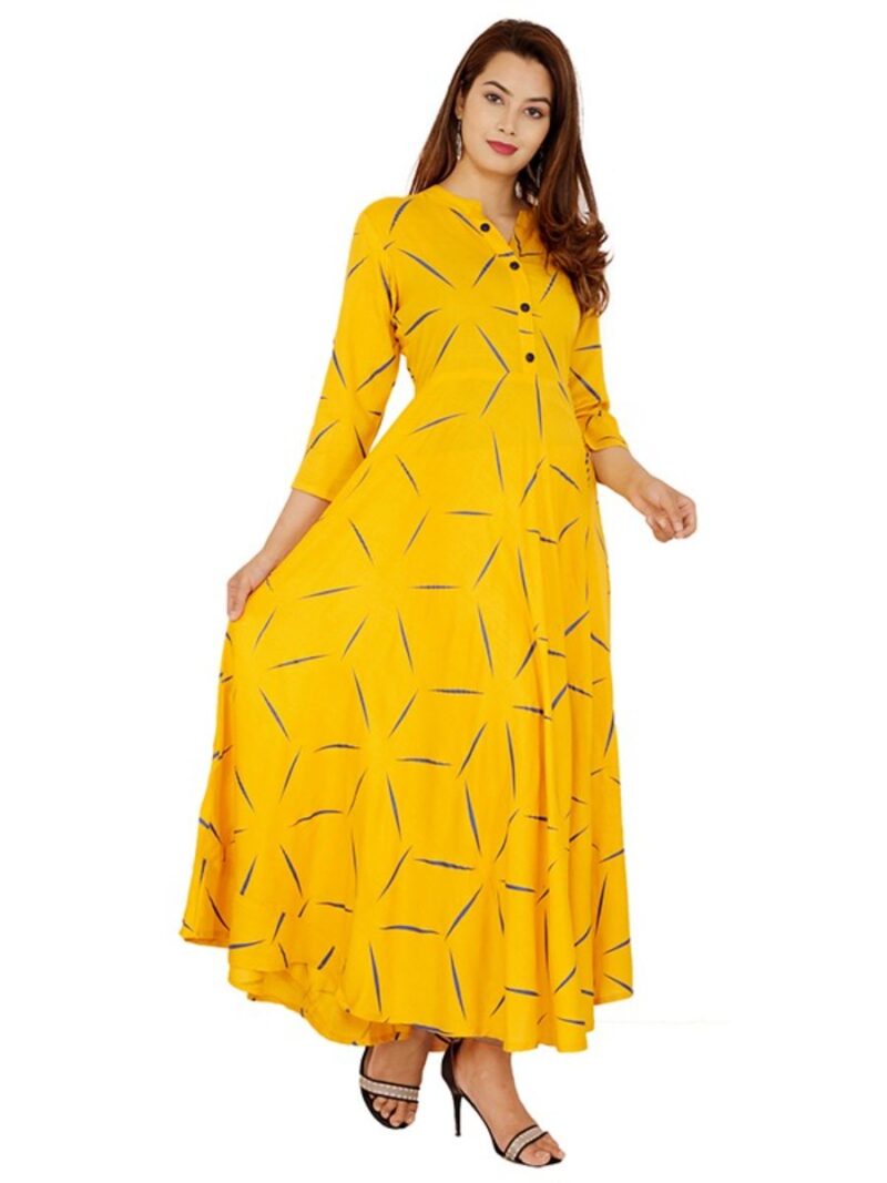 Women's Stitched Rayon Kurta