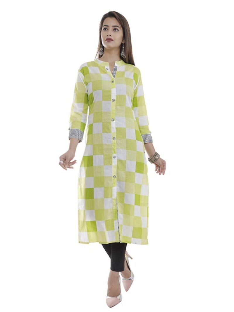 Women's Stitched Cotton Kurta