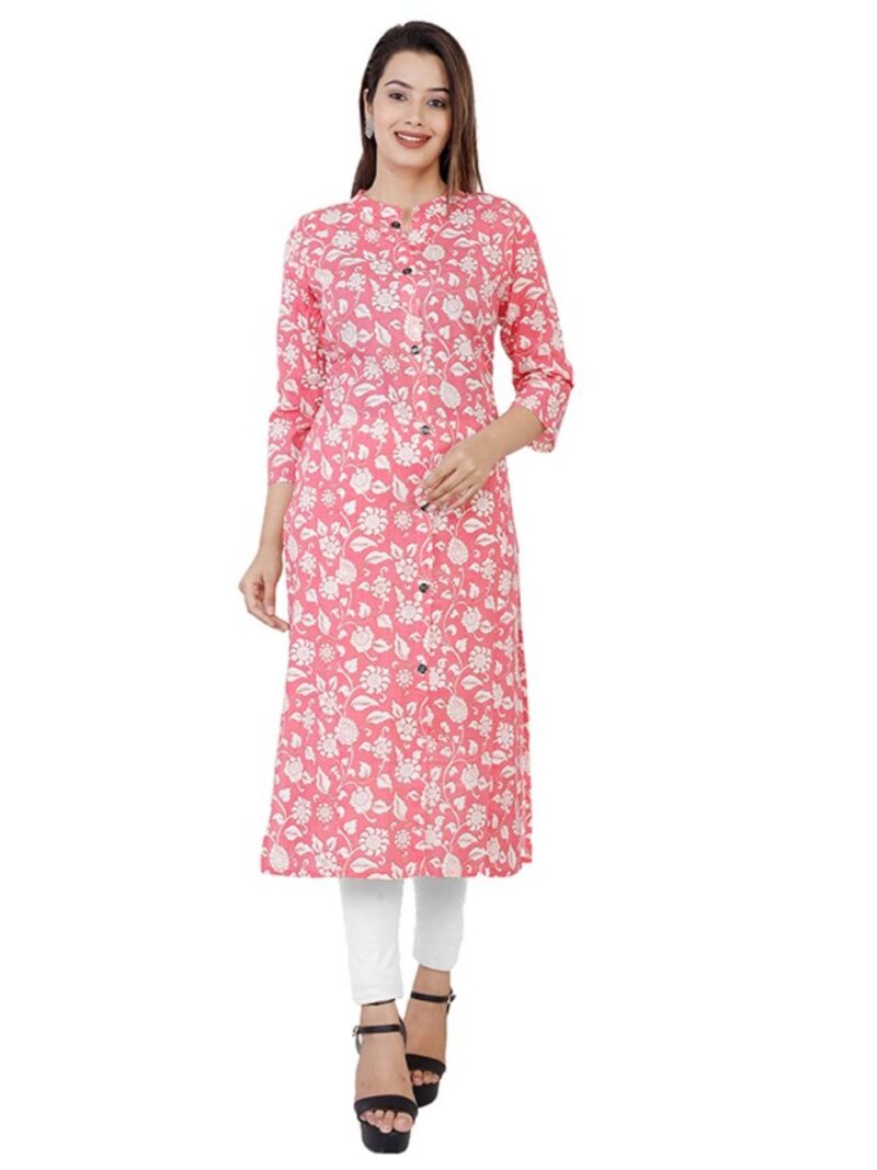 Women's Stitched Cotton Kurta
