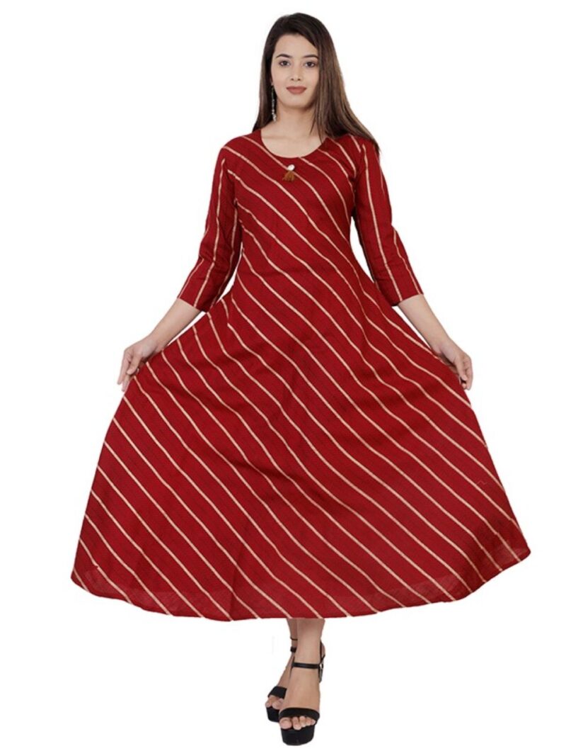 Women's Stitched Rayon Kurta