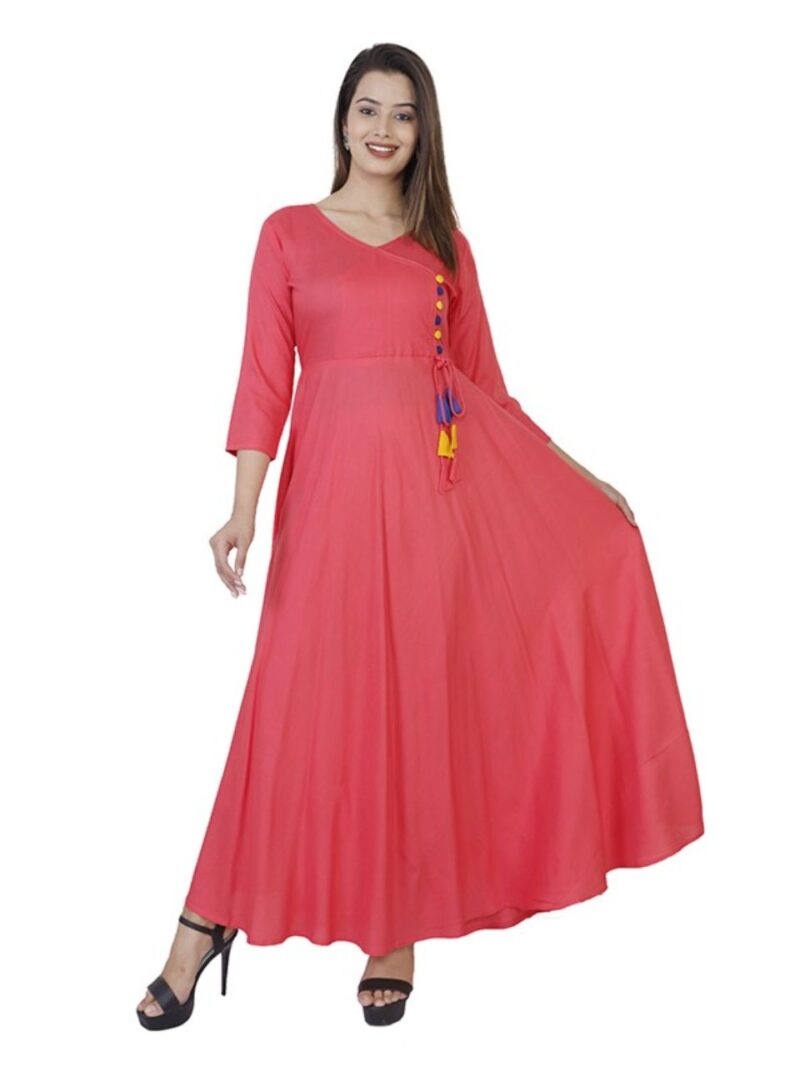 Women's Stitched Rayon Kurta