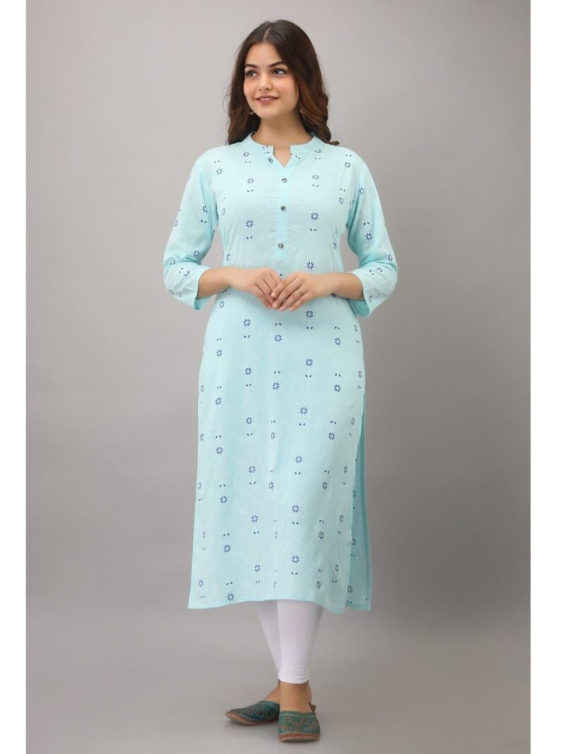 Women's Stitched Cotton Kurta