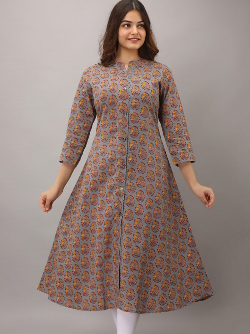 Women's Stitched Cotton Kurta