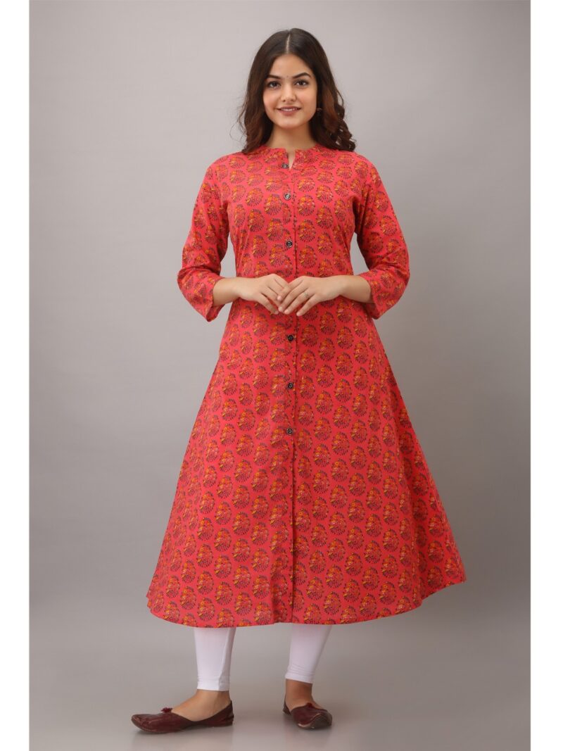 Women's Stitched Cotton Kurta