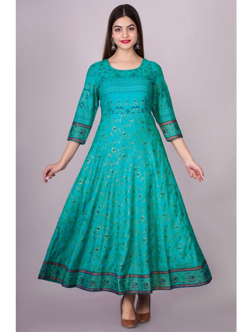 Women's Stitched Rayon Kurta