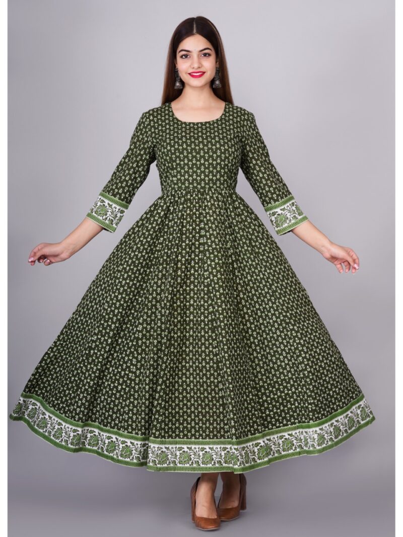 Women's Stitched Cotton Kurta