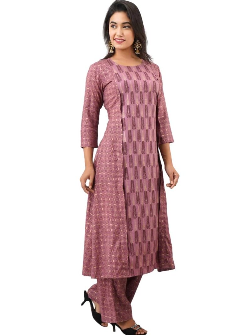 Women's Stitched Cotton Kurta Set
