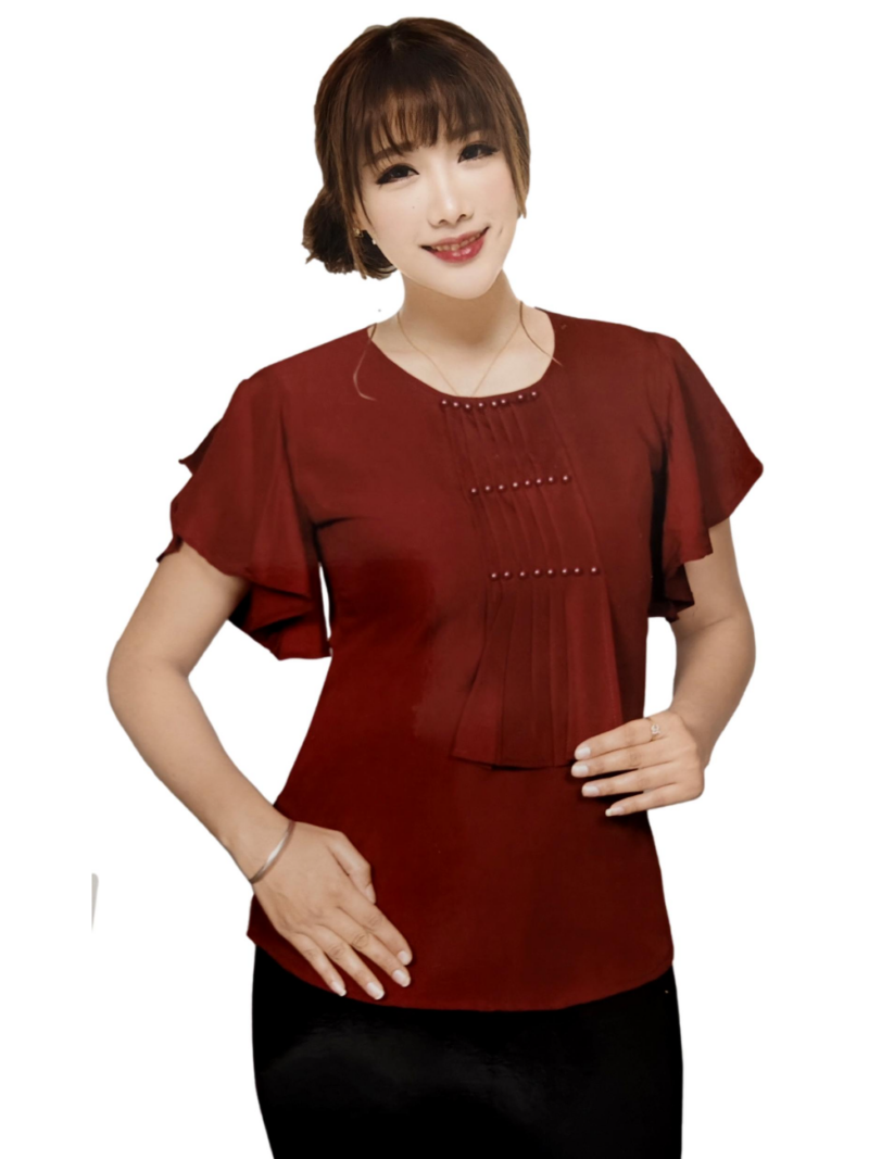 Chiffon Western Top for Women