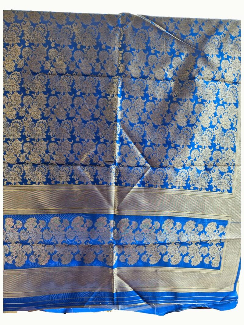 Surmayee Banarasi Dupatta -Blue
