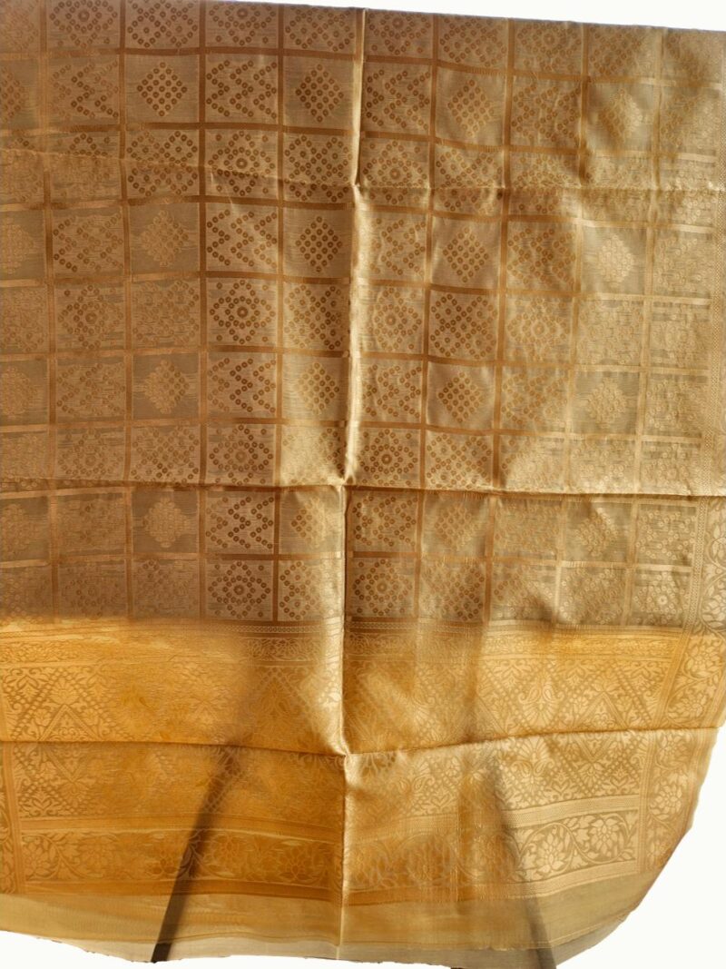 Surmayee Banarasi Dupatta- Gold